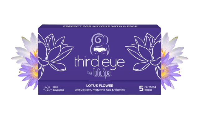 Lotus Flower Third Eye Forehead Masks for Wrinkles and Fine Line