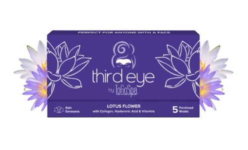 Lotus Flower Third Eye Forehead Masks for Wrinkles and Fine Line