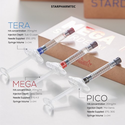 STARDERM  HA Filler  CE Approved  Lido 0.3%