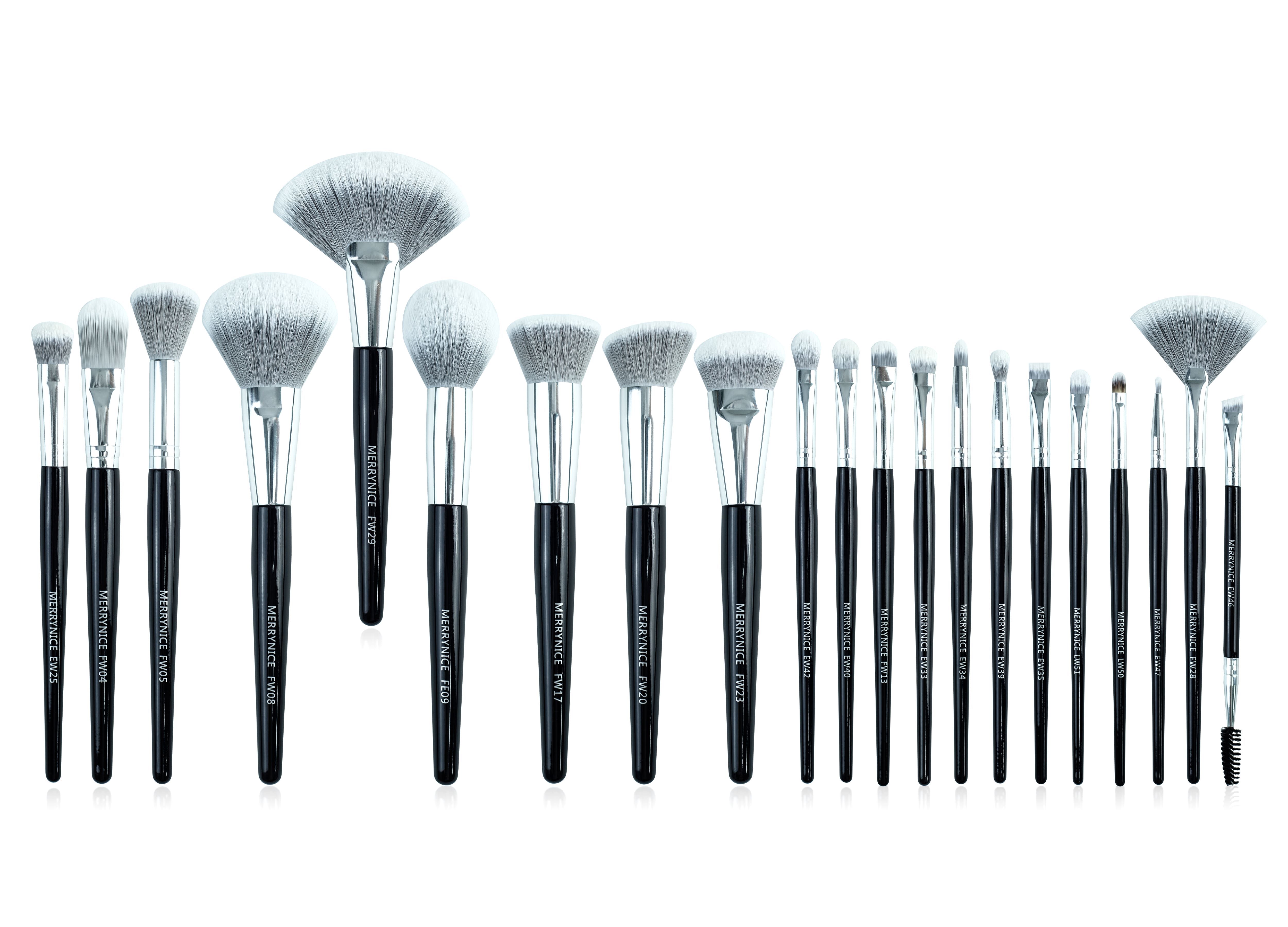 PROFESSIONAL SET OF 21 MAKEUP BRUSHES