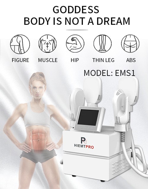 Portable Emsculpting Machine with 4 Handles Air Cooling Systerm Hifem Emsculpt