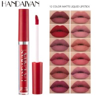 Wholesale Makeup Liquid Lipstick 12 Colors High Pigment Waterproof Long Lasting Non Sticky Matte Velvet Lip Gloss
