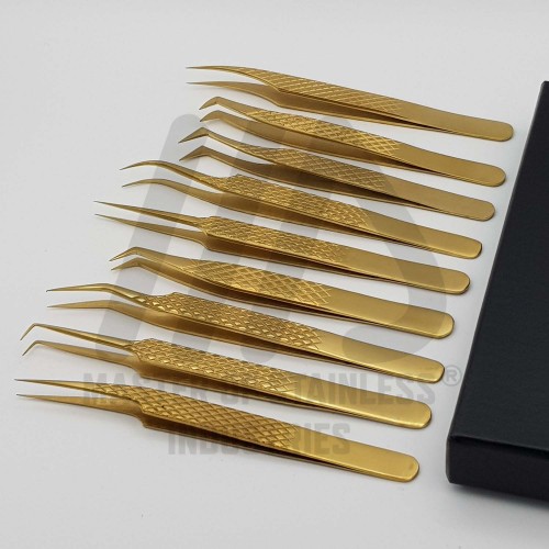 Eyelash Tweezers for false eyelash extensions