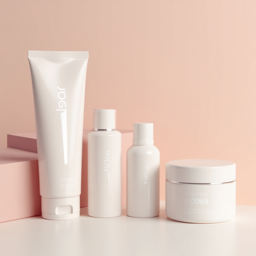 100g 150g 200g 250g Hot Sale PE Plastic Tube Round Shape Empty Face Cleasing Tube Cosmetic Packaging for Skin Care