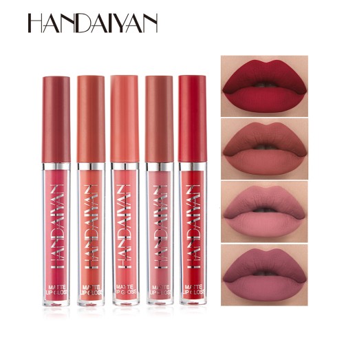 Wholesale Makeup Liquid Lipstick 12 Colors High Pigment Waterproof Long Lasting Non Sticky Matte Velvet Lip Gloss