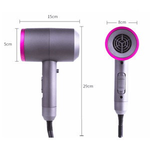 2020 Low Noise Professional Hair Dryer Salon Hot Cold Wind Blower Dry one step Electric Hair dryer