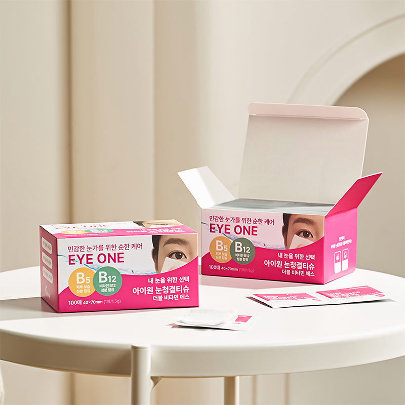 ALL EYE ONE Eye Cleansing Tissue double vitamin S