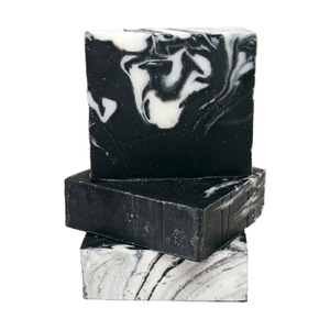 Amazon best seller LOW MOQ private label natural charcoal soap