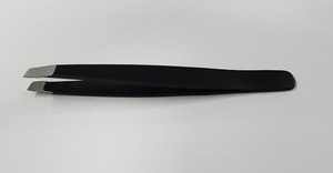 Best eyebrow slanted tip tweezers, top quality tweezers with money back guaranty, manicure cosmetic tweezers custom logo