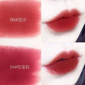 Christmas Wholesale Matte Velvet Waterproof Pink Creamy Non-sticky Rich Pigment Lip Gloss