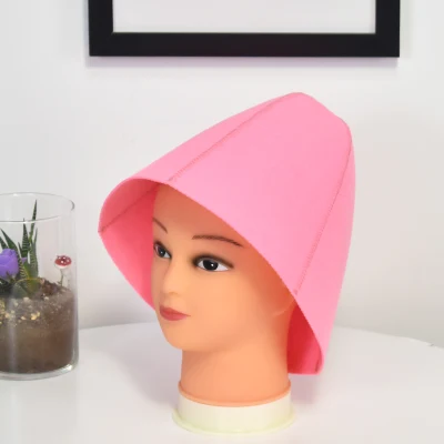 Color Custom 2mm Polyester Felt Sauna Hat Sauna Japanese Sauna Hat for Man Woman