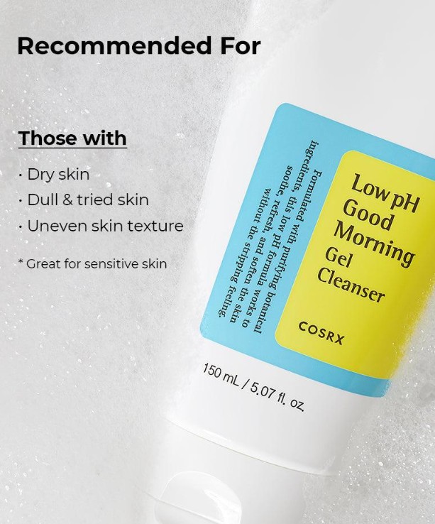 COSRX Low pH Good Morning Gel Cleanser