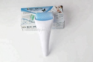 Derma rolling system skin cooling ice roller for face