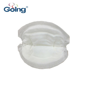 Disposable breast pad with adhesive tape and spandex ultra thin soft nursing pad breastfeeding pad