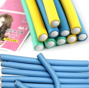 DIY Magic 24CM 12pcs/lot New Hair Curler Makers Soft Foam Hair Rollers Bendy Twister