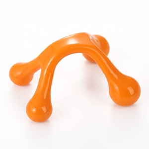 Easy Palm Fit 4-Legged Hand Mini Massage Handheld Plastic Body Massager Tool