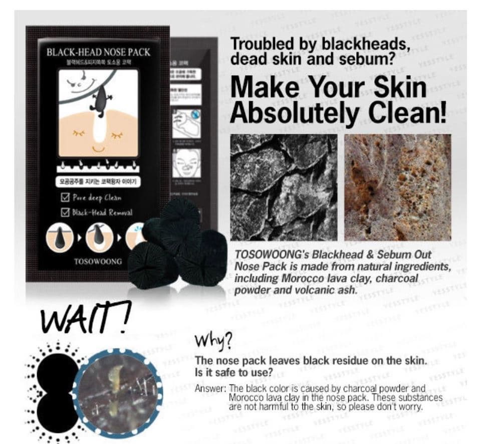 High Quality Skin care Black-Head Nose Pack