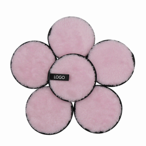 High Quality Washable Reusable Cotton Fiber Makeup Remover Pads  Cleansing Makeup Powder Magic Private Label Super Soft Removal