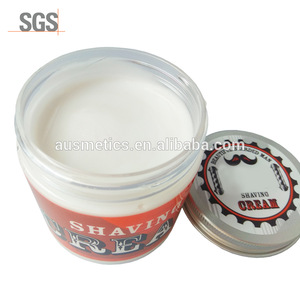 hot sale private label wholesale natural smooth sensitive skin shaving cream for men