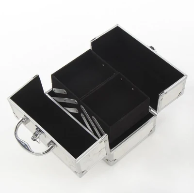 Lightweight Customized Cosmetic Aluminum Vanity Makeup Box