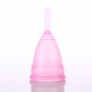 Medical Degrade Heathy Reusable Lady silicone menstrual cup