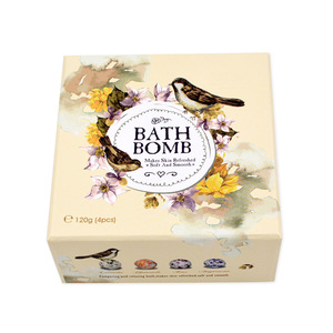 MELAO Organic Sea Salt Bath Bombs Bubble Bath Salts Essential Oil Handmade SPA Stress Relief Skin Moisturizer Bath Ball Gift Box