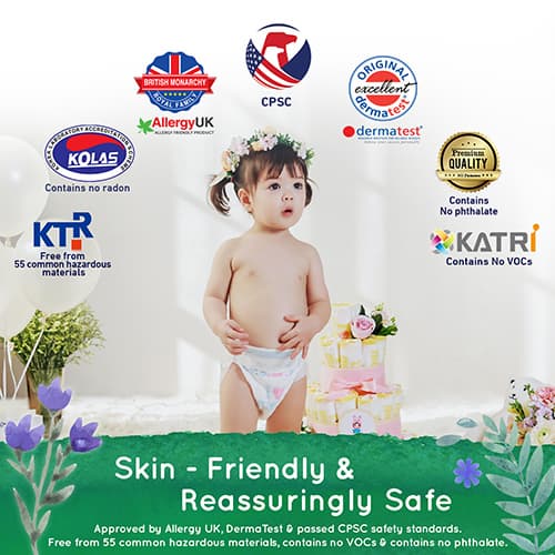 Natural Blossom Baby Diapers Size 3 (13-24lbs) 28 Count