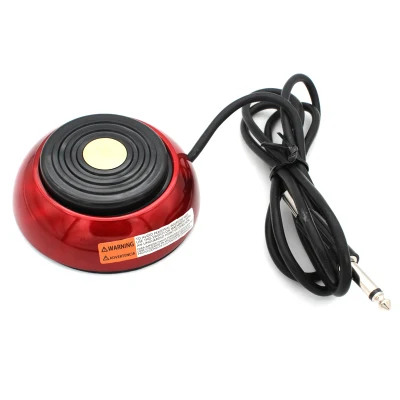 New Arrivals Portable 360 Degree Round Tattoo Foot Switch Tattoo Foot Pedal Switch for Tattoo Power Supply