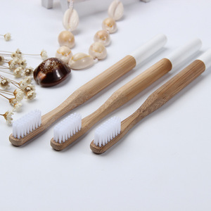 New Design 100% Biodegradable Bamboo Charcoal Toothbrush Wholesale