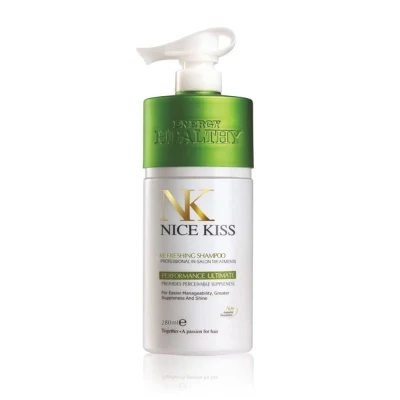 Nk Professional Hair Perms with Natural Plants Ionic Hair Straightening Cream