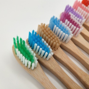 OEM &CE OEM Natural Bamboo Toothbrush With Charcoal Fibre Bristles organizer 100 biodegradable toothbrush