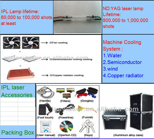 Optical medical Laser nd yag Instrument(Lasylaser Yinhe-V18)