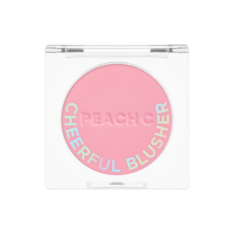(Peach C) Cheerful Blusher [01 Lycheeful] 4g