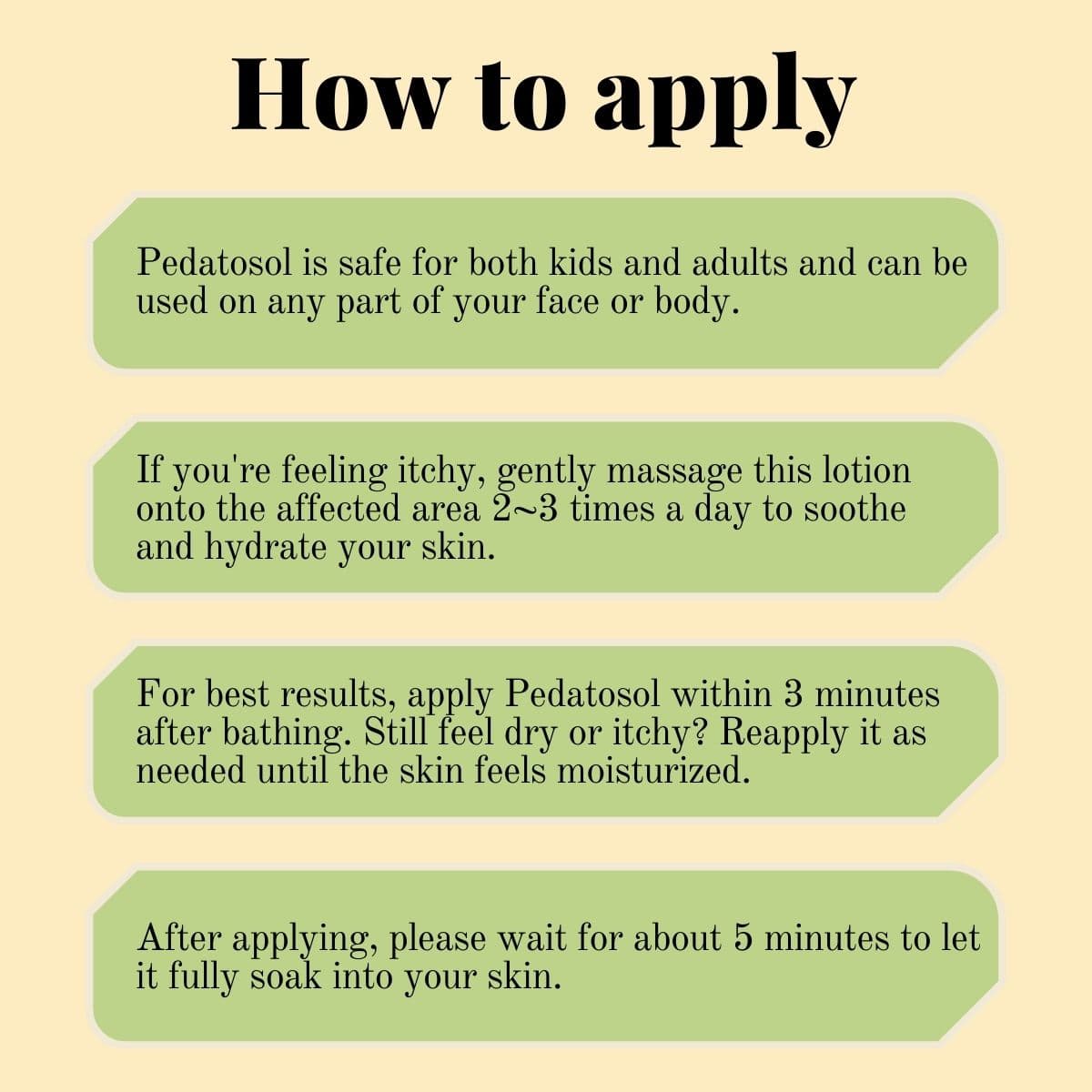 Pedatosol - skin care for Atopic dermatitis children
