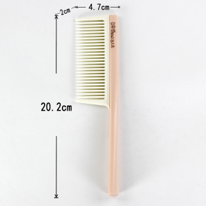 Plastic hairdressing comb daily hair long comb multi-functional wide tooth hair care comb manufacturers direct sales