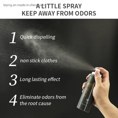 Private Label Long Lasting Men&prime; S Antiperspirant Spray Body Mist Remove Underarm Body Odor Alcohol Free Natural Body Deodorant Spray