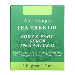 Private label Tea tree body scrub for  Moisture skin and Exfoliating