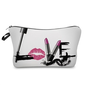 Promotional Waterproof Toiletry Pouch Makeup Up with Zipper for Travel