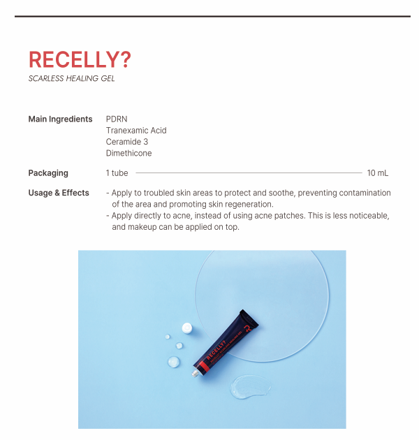 RECELLY Scarless Healing Gel
