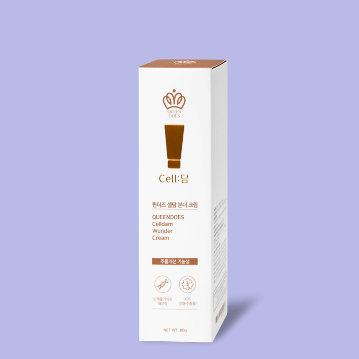 Repair and Soothing derma skincare cream 80g (QUEENDOES CELLDAM WUNDER CREAM)