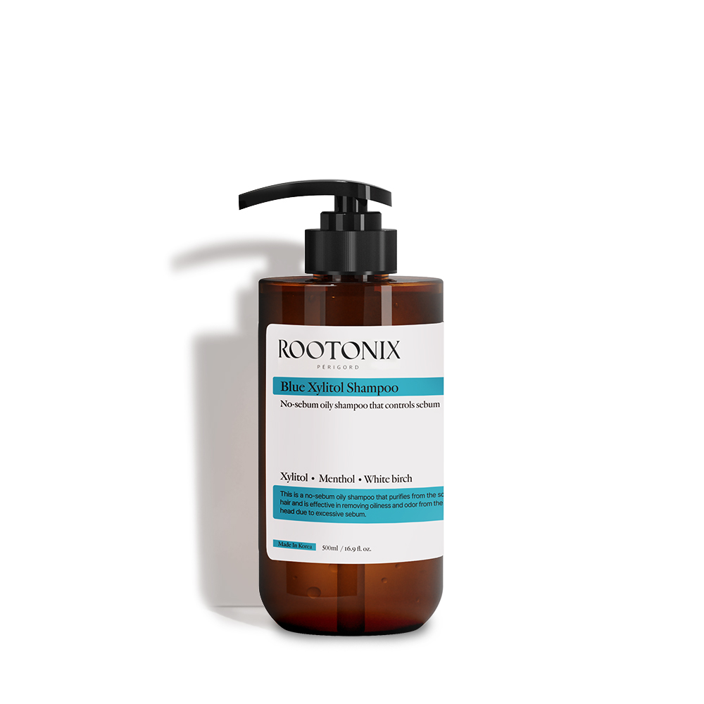 ROOTONIX Blue Xylitol Shampoo for oily scalp
