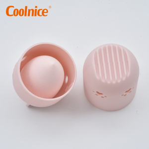 Silicone Makeup Sponge Blender Drying Rack Holder Beauty Sponge Travel Case