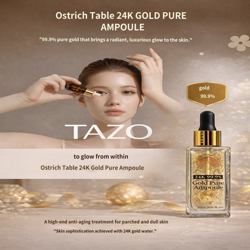 TAZO 24K GOLD PURE AMPOULE