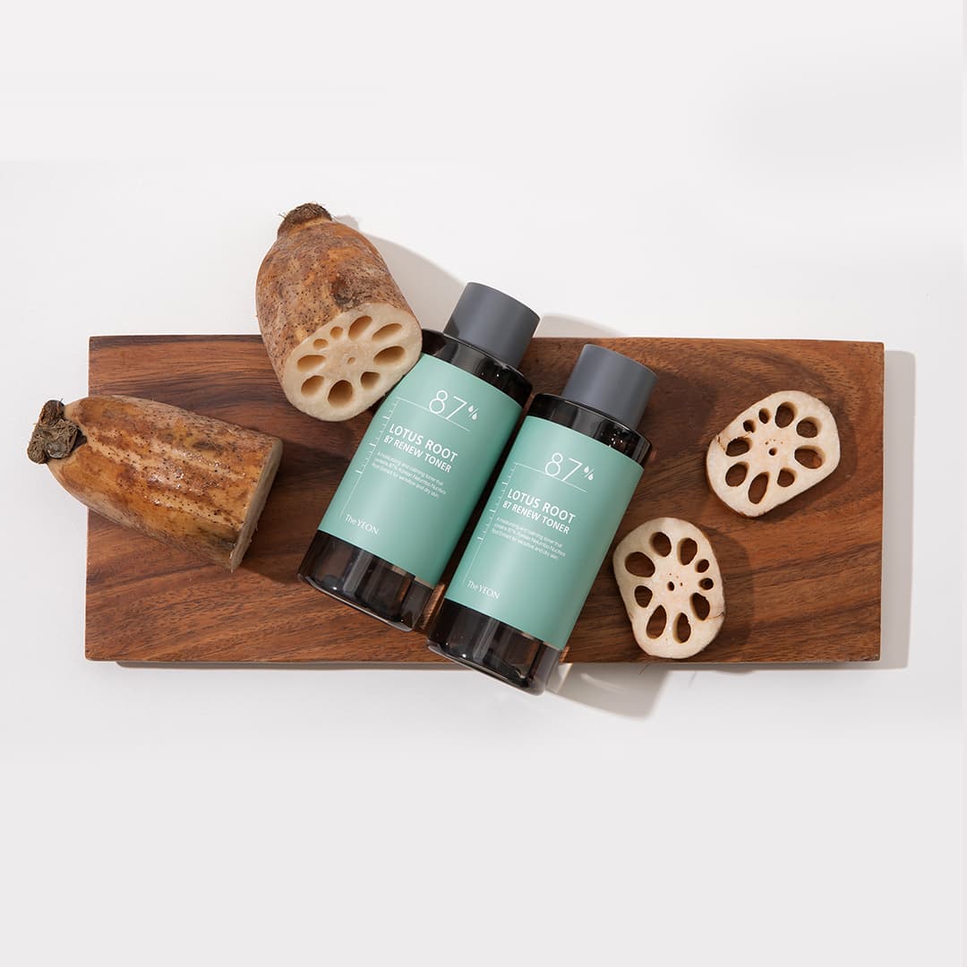 The YEON LOTUS ROOT CENTELLA CALMING TONER