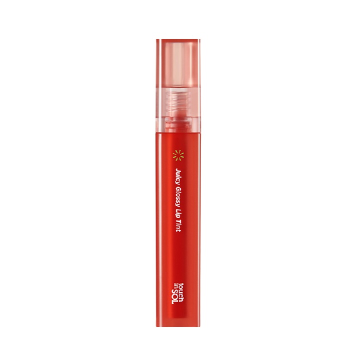 (TOUCH IN SOL) Vegan Again Juicy Glossy Lip Tint [06 Fresh Coral] 3.5g