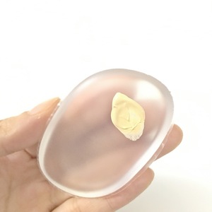 Transparent Silica Gel Powder Puff Diaphanous Sponge Foundation Makeup Cosmetic Puff