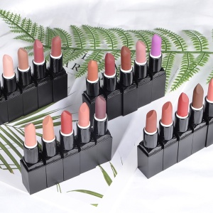 Vegan Cruelty Free Wholesale Customized Red Pink Nude Matte Velvet Lip Stick