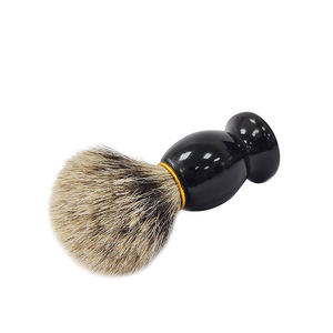 Wholesale manufacturer low MOQ  men synthetic shaving brush