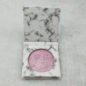 wholesale single vegan Face makeup glitter oem shimmer private label pressed highlighter pressed  powder