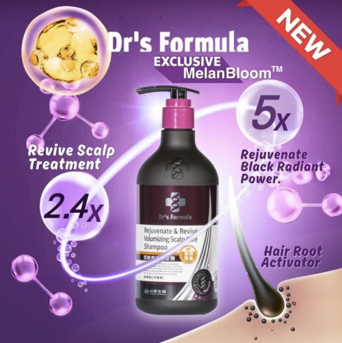 Dr's Formula Rejuvenate & Revive Scalp Care Shampoo 580g (Upgraded)